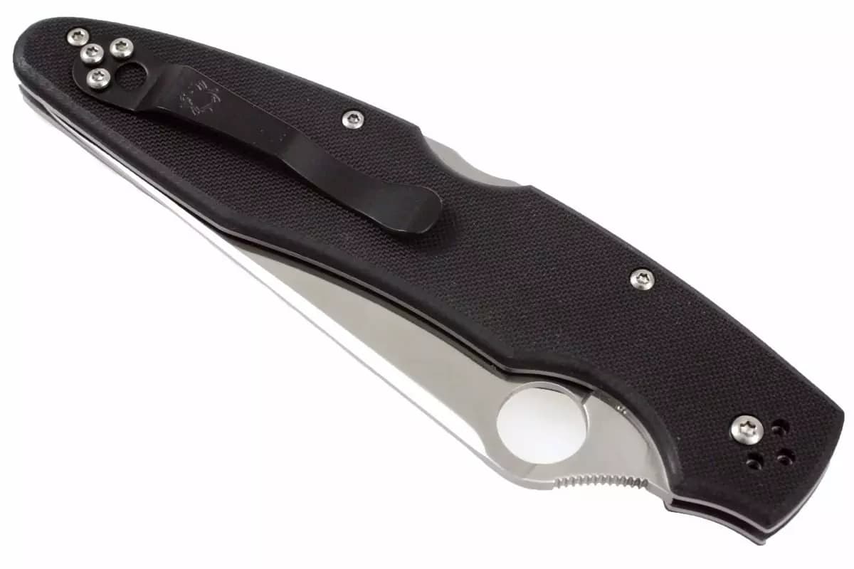 چاقو اسپایدرکو پلیس Spyderco POLICE™ 3 G-10 — تصویر ۵