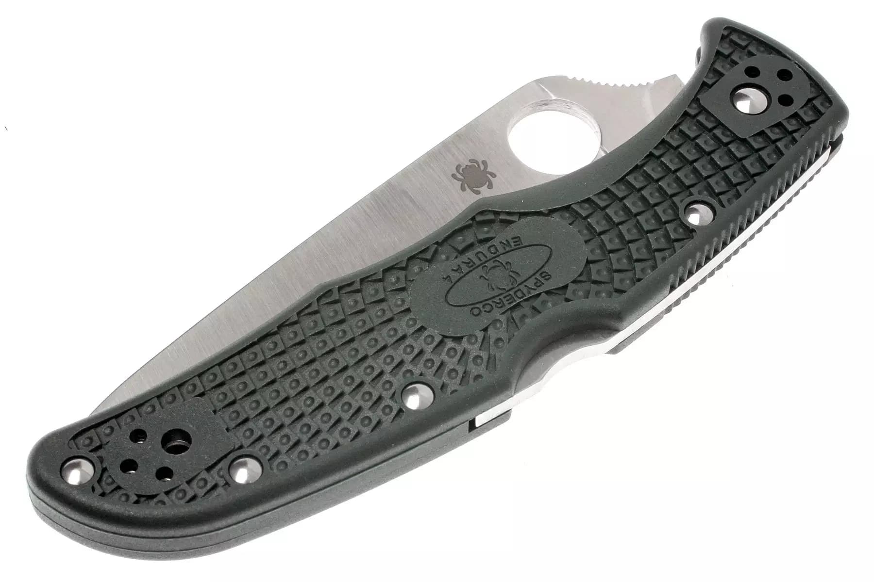 چاقو اندورا اسپایدرکو Spyderco ENDURA® 4 FRN BRITISH RACING GREEN ZDP-189 — تصویر ۷