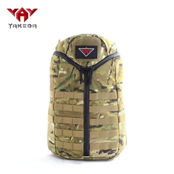 کوله پشتی 35 لیتری تاکتیکال طرح استتار یاکیدا Yakeda Tactical Molle Backpack Outdoor Gear Assault Pack — تصویر ۳