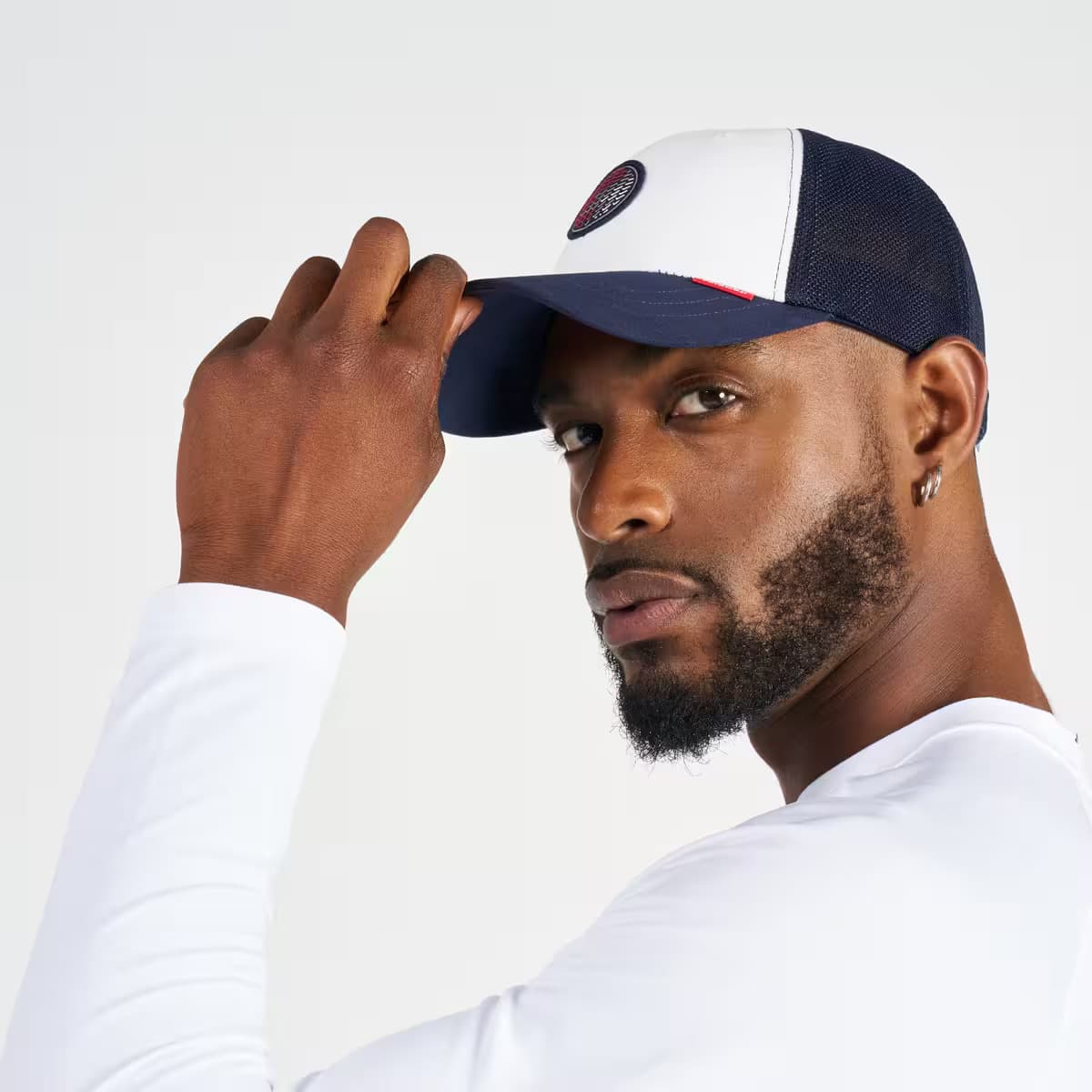کلاه قایقرانی تریبورد دکتلون Triboard Adult Sailing Cap – Ecru blue – Sailing 500