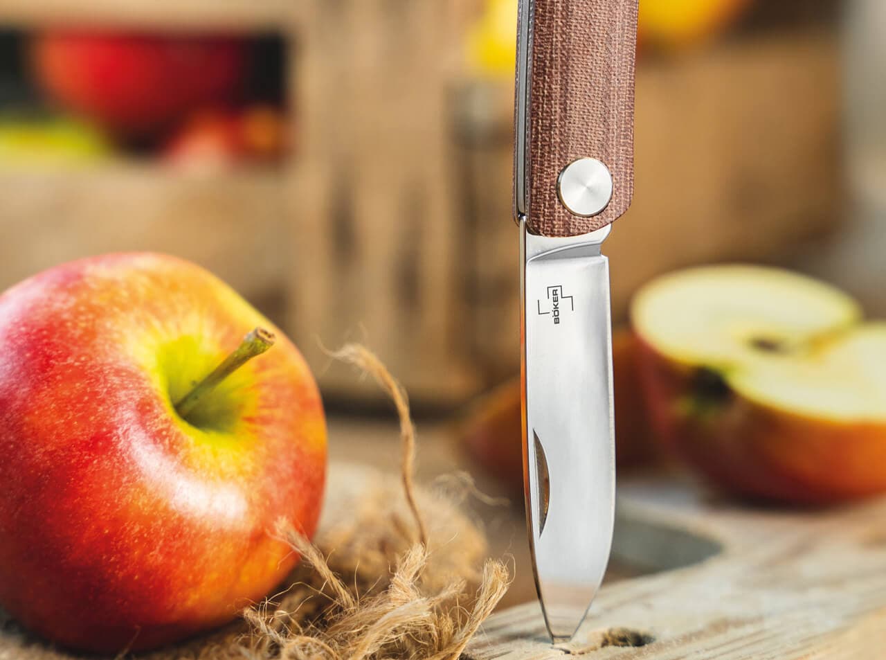 چاقو بوکر پلاس تک تول پریمیوم Böker Plus Tech Tool 1 Micarta Premium — تصویر ۲
