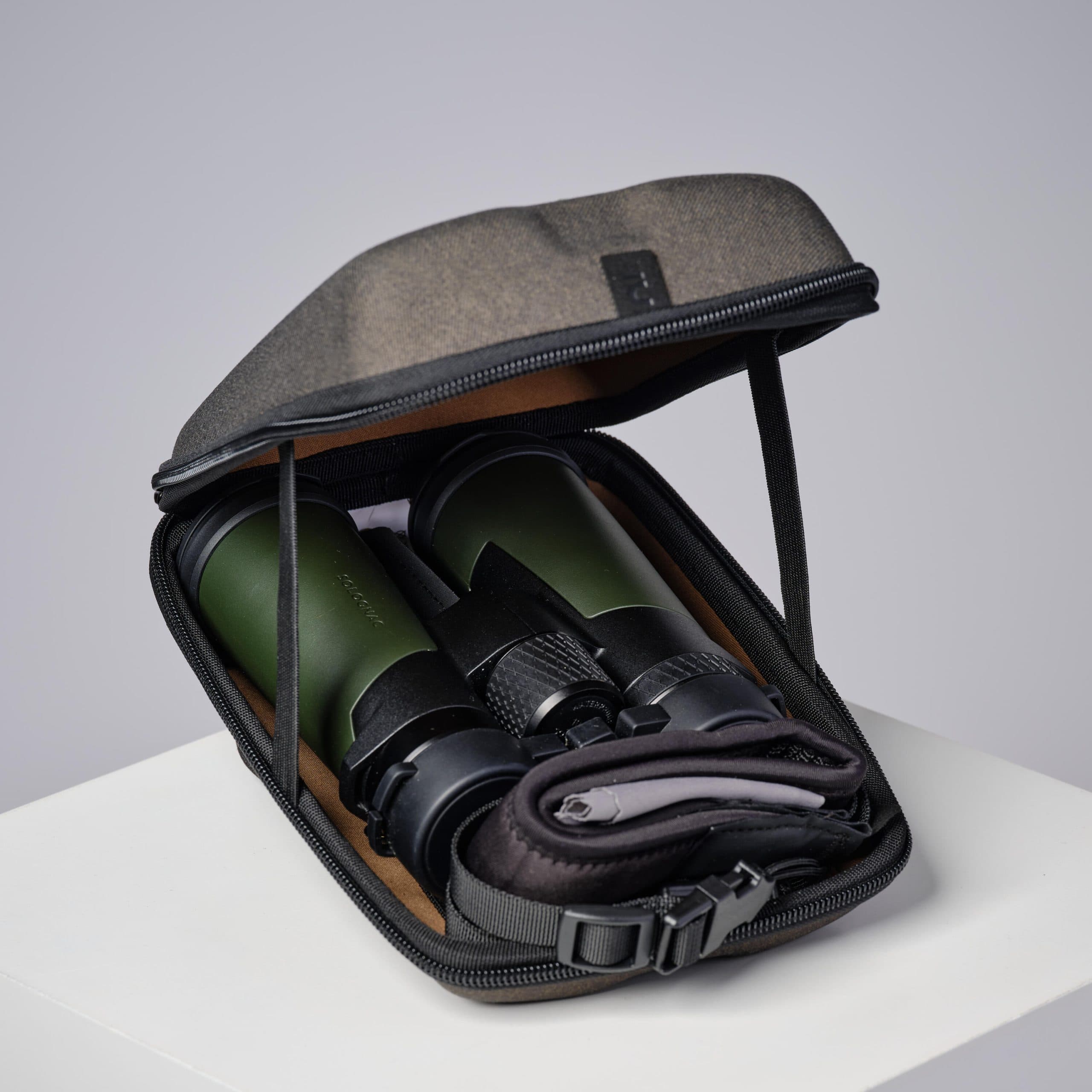 دوربین دو چشمی سولوگناک Solognac Binoculars – 10 X 42 – Khaki – 900 — تصویر ۸