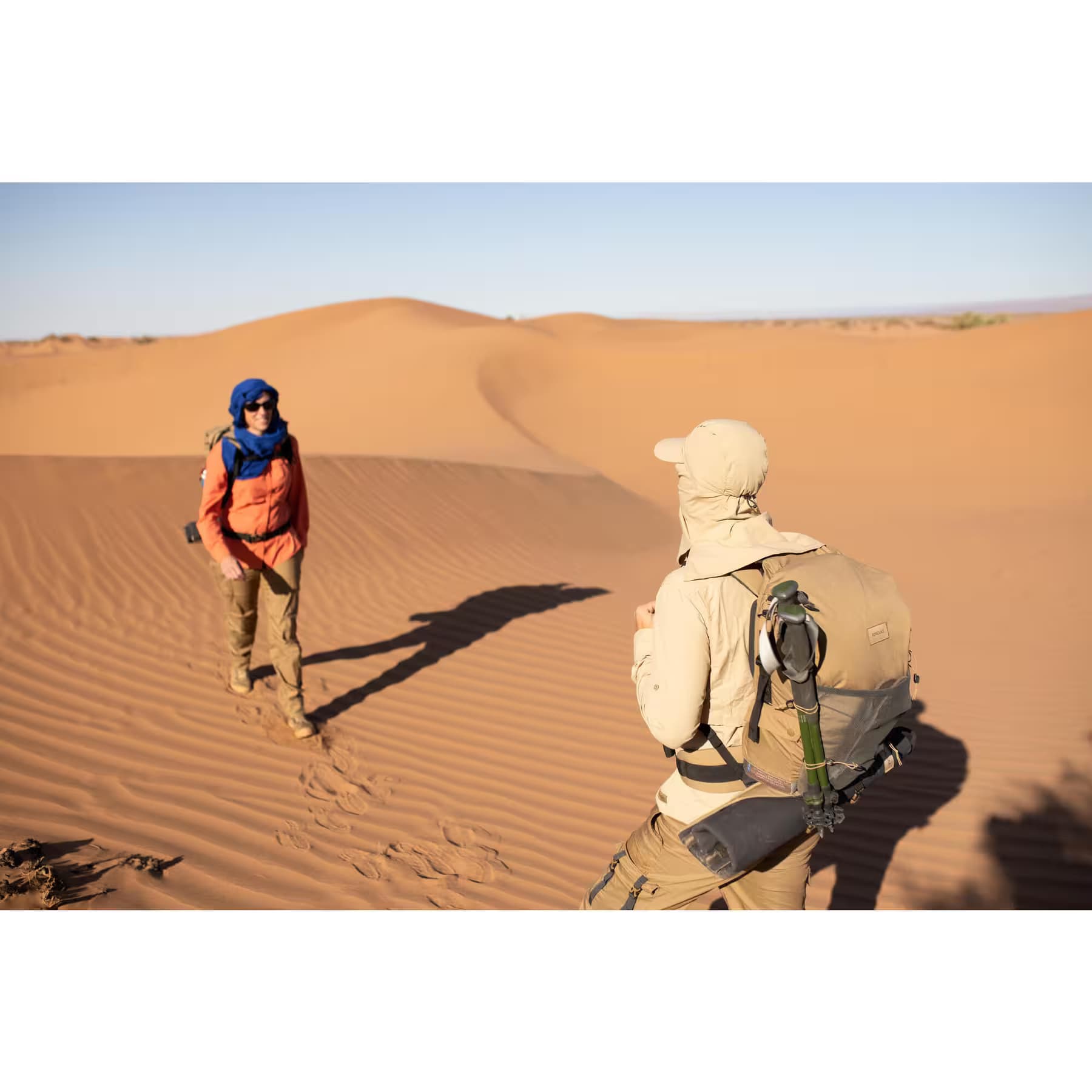 کلاه طبیعتگردی فورکلاز Forclaz UV Protected Hat – Brown – Desert 900 — تصویر ۳