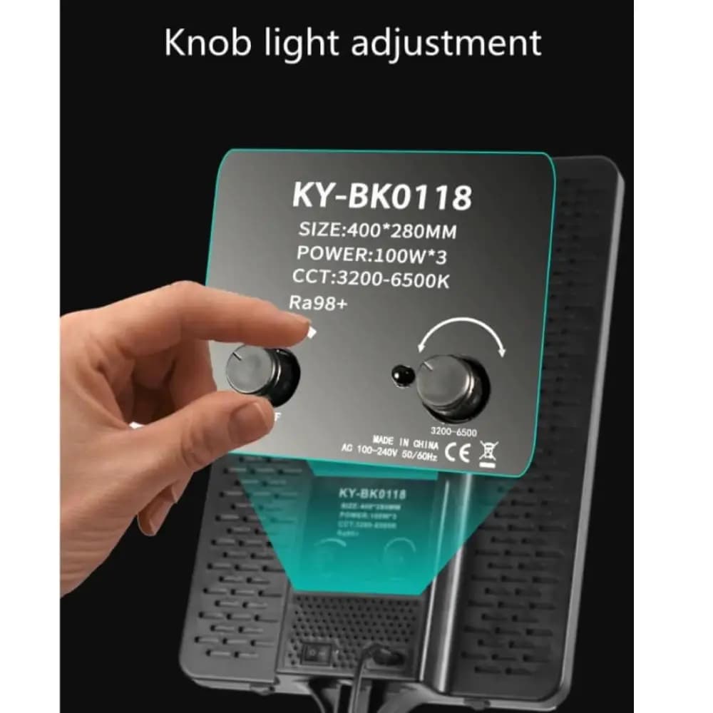 نور ثابت فلات KY-BK0118 LED LIGHT — تصویر ۲