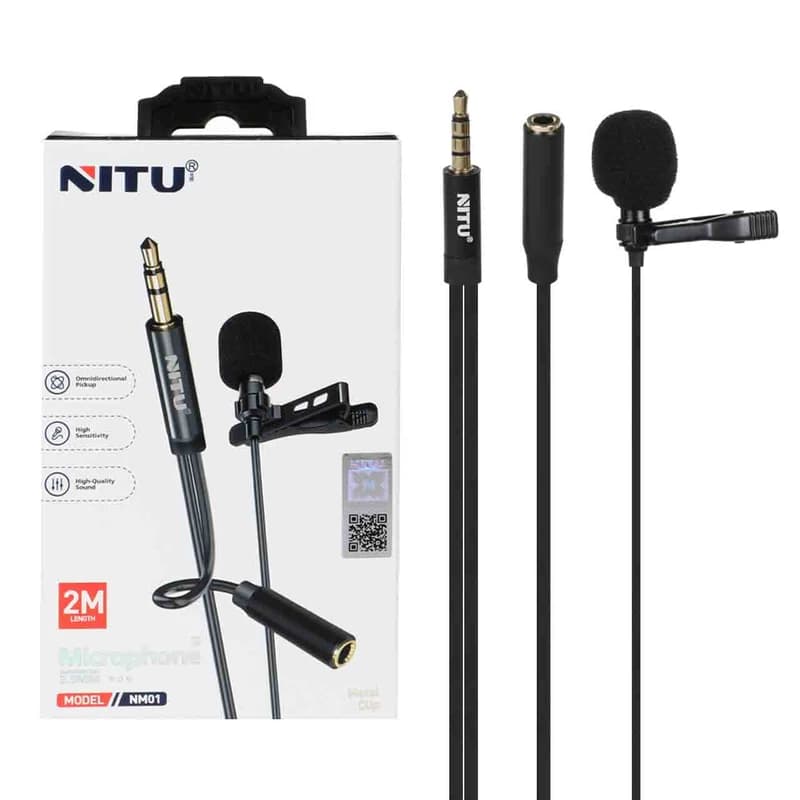 میکروفن یقه ای نیتو مدل NM01 — تصویر ۲