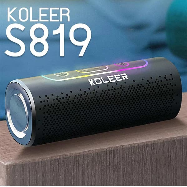 اسپیکر بلوتوثی قابل حمل کولیر مدل S819 — تصویر ۴