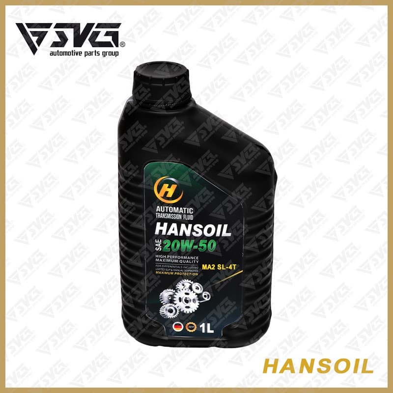 روغن موتور سیکلت SL 20W50 هانس اویل JASO MA2 4T حجم 1 لیتری (HANSOIL)