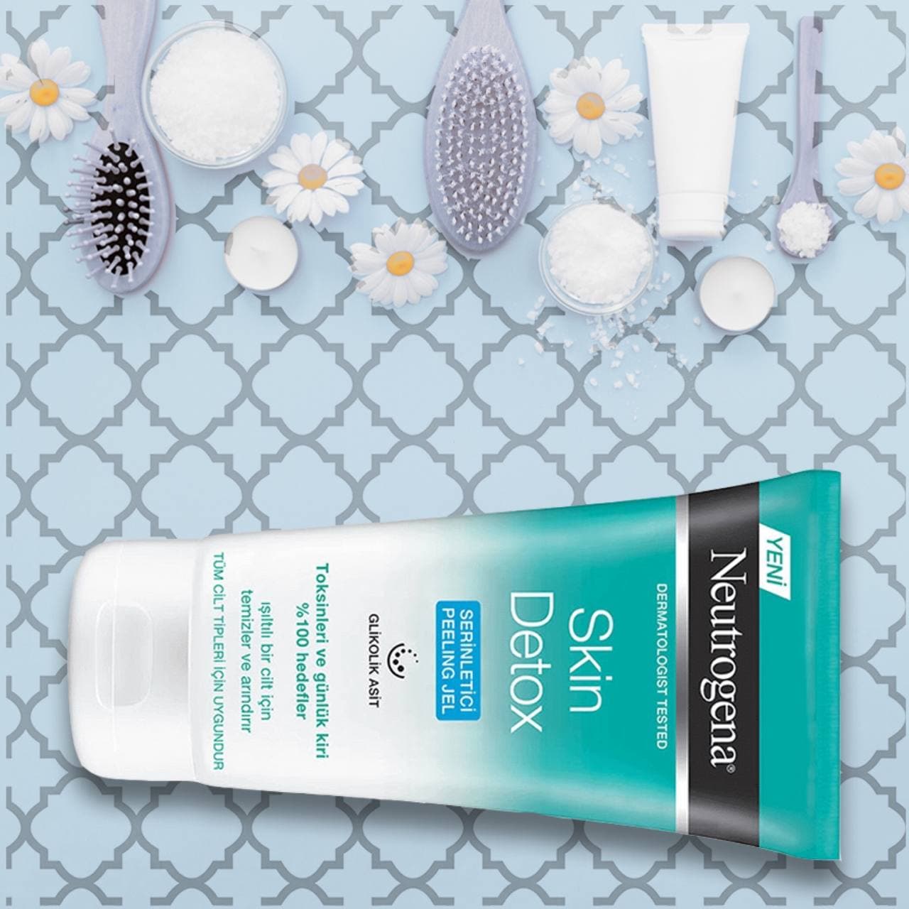 اسکراب سم زدا صورت Skin Detox نوتروژینا Neutrogena — تصویر ۴