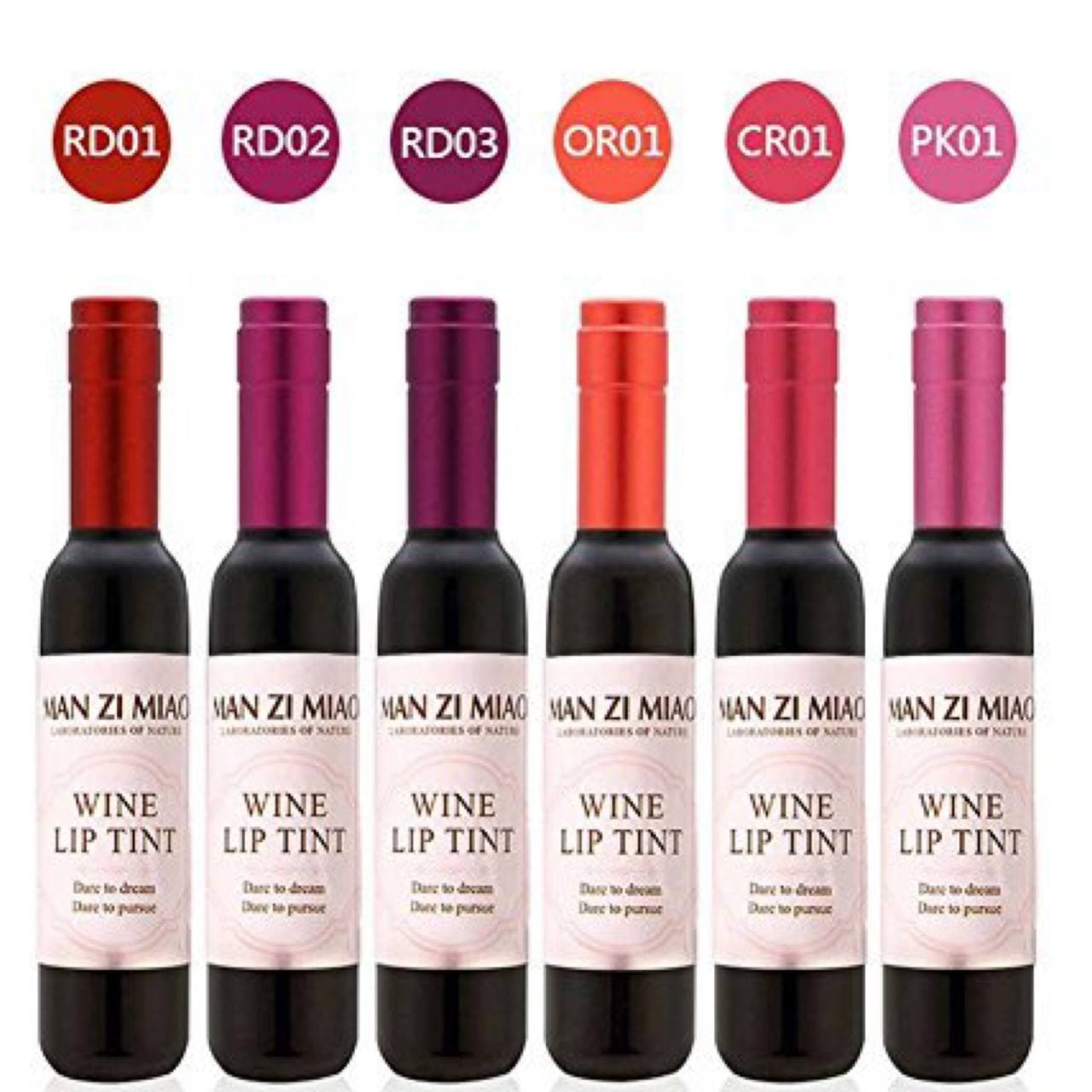 تینت لب طرح جام MAN ZI MIAO مدل WINE — تصویر ۳