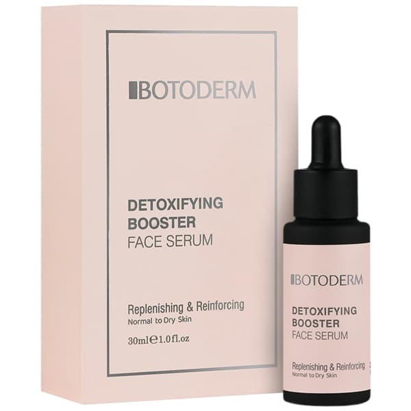 سرم صورت تقویت کننده و سم زدای بوتودرم ۳۰ میلی لیتر | Botoderm Detoxifying Booster Face Serum 30 ml