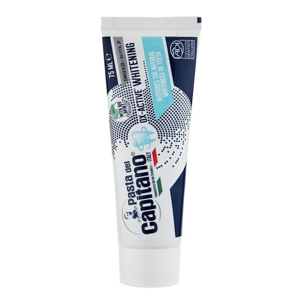 خمیردندان سفید کننده پاستا دل کاپیتانو ۷۵ میلی لیتر | PASTA DEL CAPITANO whitening Toothpaste 75ml