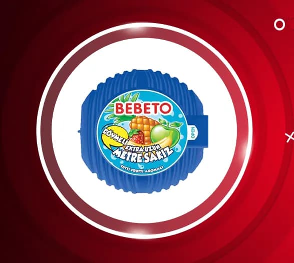 آدامس متری مخلوط میوه ببتو Bebeto — تصویر ۵