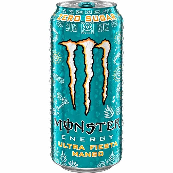نوشیدنی مانستر(monster) مدل ULTRA FIESTA طعم انبه ۵۰۰ml — تصویر ۲