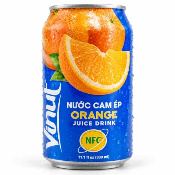 آبمیوه وینات با طعم پرتقال Vinut Juice Orange — تصویر ۳