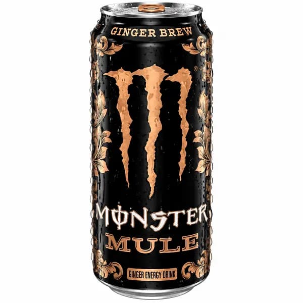 نوشیدنی انرژی زا مانستر مشکی موله زنجبیل – monster — تصویر ۲