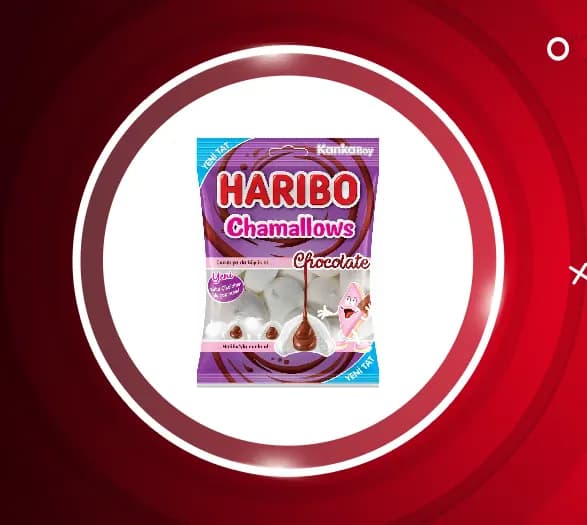 مارشمالو با مغز شکلاتی هاریبو Haribo Chocolate — تصویر ۴