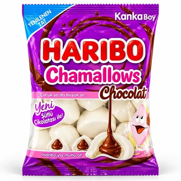 مارشمالو با مغز شکلاتی هاریبو Haribo Chocolate — تصویر ۵