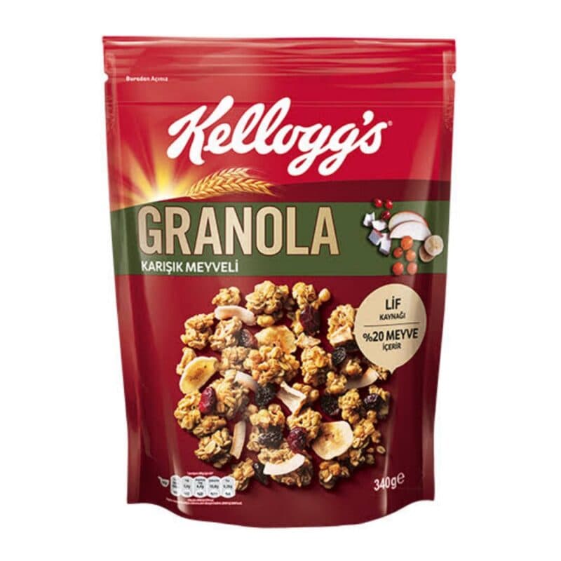 گرانولای جو دوسر میوه ای کلاگز Kellogg’s GRANOLA