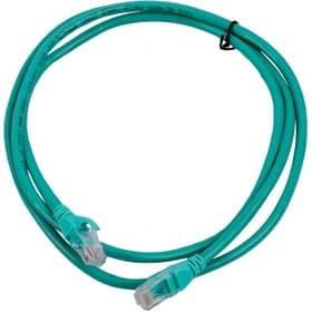 کابل شبکه پچ کورد CAT5 UTP (برند No Name – طول ۰.۶ متر – سبز – گارانتی تست و تضمین اصالت کالا)