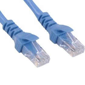 کابل شبکه پچ کورد CAT6 UTP (برند Legrand – طول 15 متر – آبی – گارانتی تست و تضمین اصالت کالا) (روکش گرد PVC – کانکتورهای RJ45 – نوع UTP) — تصویر ۳