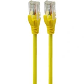 کابل شبکه پچ کورد CAT6 UTP (برند D-Link – مدل NCB-C6UYELR1-1 – طول ۱ متر – زرد – گارانتی تست و تضمین اصالت کالا) (روکش گرد PVC – کانکتورهای RJ45 – نوع UTP) — تصویر ۲