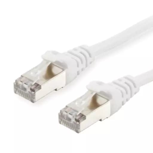 کابل شبکه پچ کورد CAT6 UTP (برند D-Link – مدل NCB-C6UGRYR1-05 – طول ۰.۵ متر – سفید – گارانتی تست و تضمین اصالت کالا) (روکش گرد PVC – کانکتورهای RJ45 – نوع UTP) — تصویر ۲
