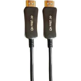 کابل تصویر HDMI نسخه 2.0 فیبر نوری (برند FARANET – مدل FN-HFC400 – طول 40 متر – مشکی – گارانتی 1 ساله فرانت)