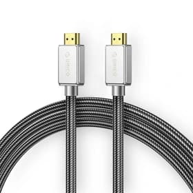 کابل تصویر HDMI نسخه ۲.۱ (برند ORICO – مدل H8BY-30-BK – طول ۳ متر – مشکی بافته شده – گارانتی ۱ ساله خدمات طلایی هونام) (روکش بافته شده مشکی)