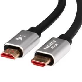 کابل تصویر HDMI نسخه ۲.۰ (برند VASEL – مدل HD200 – طول ۲۰ متر – مشکی – گارانتی ۳۶ ماهه واصل) (روکش گرد مشکی PVC)