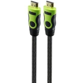 کابل تصویر HDMI نسخه ۲.۰ (برند ROYAL – طول ۱۰ متر – مشکی – گارانتی تست و تضمین اصالت کالا) (روکش گرد مشکی PVC)