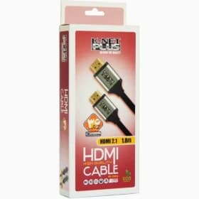 کابل تصویر HDMI نسخه ۲.۰ (برند K-NET PLUS – مدل KP-CH2018 – طول ۱.۸ متر – مشکی – گارانتی ۳۶ ماهه شبکه البرز) — تصویر ۲