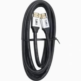 کابل تصویر HDMI نسخه ۲.۰ (برند K-NET PLUS – مدل KP-CH2018 – طول ۱.۸ متر – مشکی – گارانتی ۳۶ ماهه شبکه البرز) — تصویر ۳