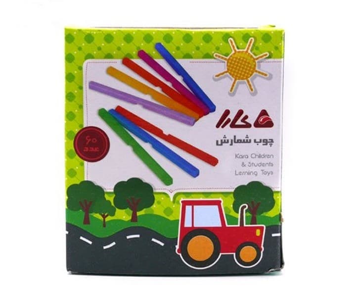 چوب خط شمارش 60 عددی کارا