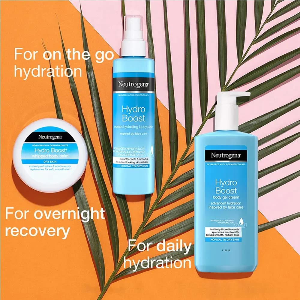 اسپری آبرسان بدن Hydro Boost نوتروژینا 200ml — تصویر ۲