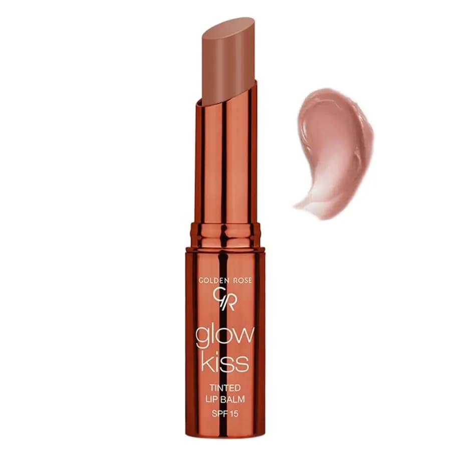 تینت لب Glow Kiss حاوی SPF 15 گلدن رز شماره 06