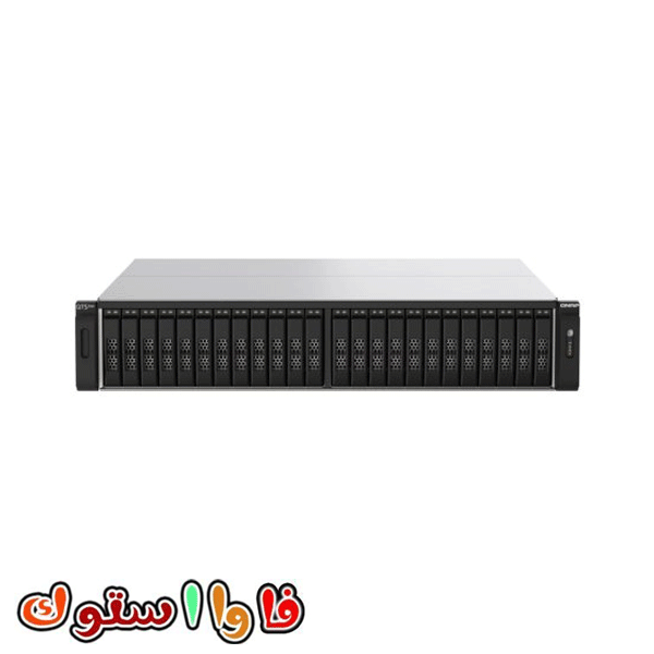 ذخیره ساز تحت شبکه NAS کیونپ TS-h2490FU-7302P-128G