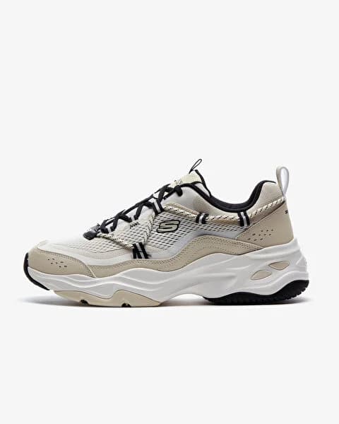 کفش مردانه اسکیچرز اورجینال -بژ Skechers D’lites 4.0 – Downhaul 237407 NTBK — تصویر ۲
