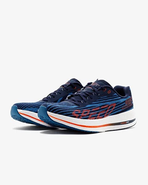 کفش مردانه اسکیچرز اورجینال -سورمه ای Skechers Go Run Razor 4 246075 NVCL — تصویر ۴