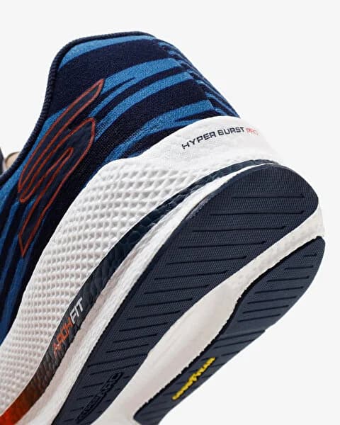 کفش مردانه اسکیچرز اورجینال -سورمه ای Skechers Go Run Razor 4 246075 NVCL — تصویر ۸