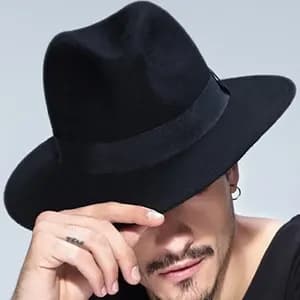 کلاه شاپوی فدورا مشکی مود آجندا Mood Agenda Fedora Black 228359