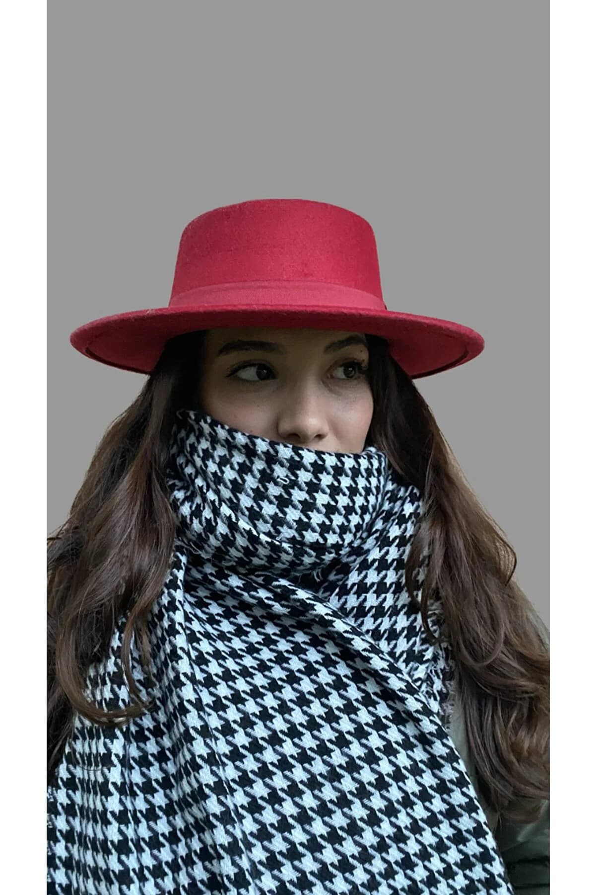 کلاه شاپوی بوتر زرشکی لاویونسا laviyonsa Boater Bordo 412043539 — تصویر ۵