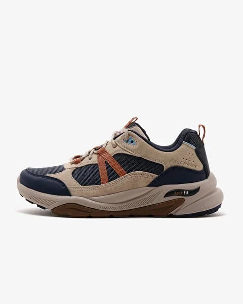 کفش مردانه اسکیچرز اورجینال -بژ Skechers Arch Fit Calvera – Halsen 210477 TPNV — تصویر ۲