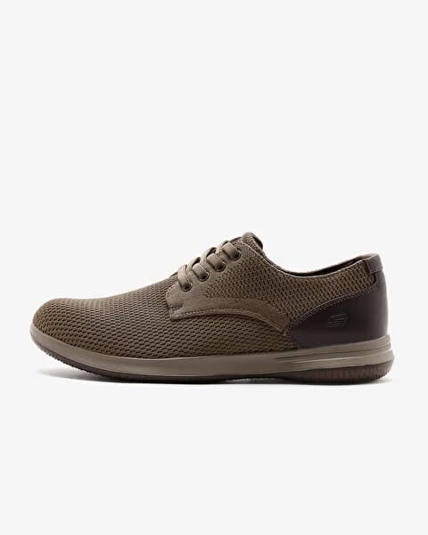 کفش مردانه اسکیچرز اورجینال -بژ Skechers Darlow – Velogo 204090 TPBR — تصویر ۲