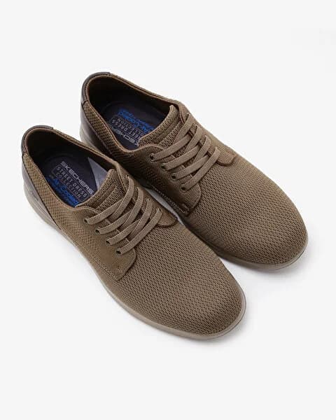 کفش مردانه اسکیچرز اورجینال -بژ Skechers Darlow – Velogo 204090 TPBR — تصویر ۷