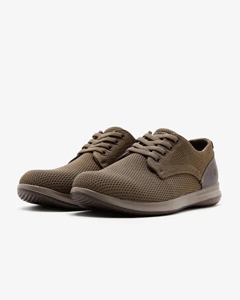 کفش مردانه اسکیچرز اورجینال -بژ Skechers Darlow – Velogo 204090 TPBR — تصویر ۴
