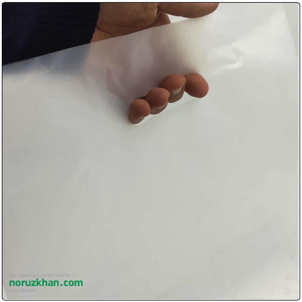 شاپینگ بگ پایپی دسته موزی (کالکی-مات) | 40*30 | بسته یک کیلویی — تصویر ۳