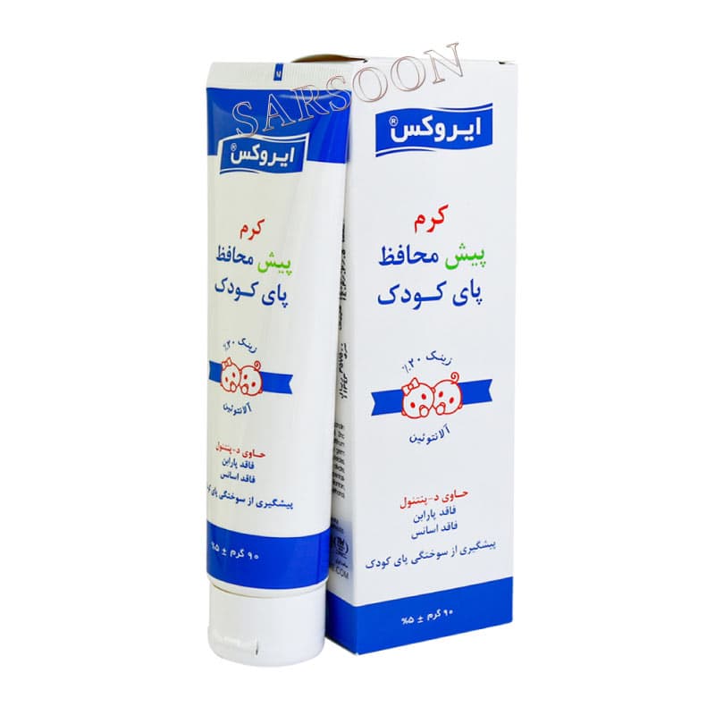 کرم پیش محافظ پای کودک ایروکس 90 گرم Irox Baby Pre Nappy Cream