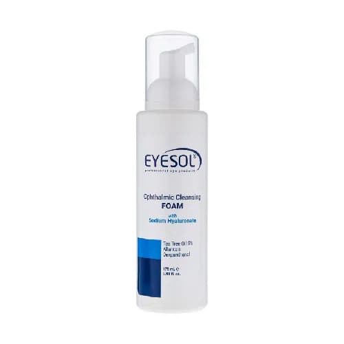 شامپو شستشوی پلک و مژه آیسول حاوی روغن درخت چای 175 میلی Eyesol Ophtalmic Cleaning Shampoo — تصویر ۲