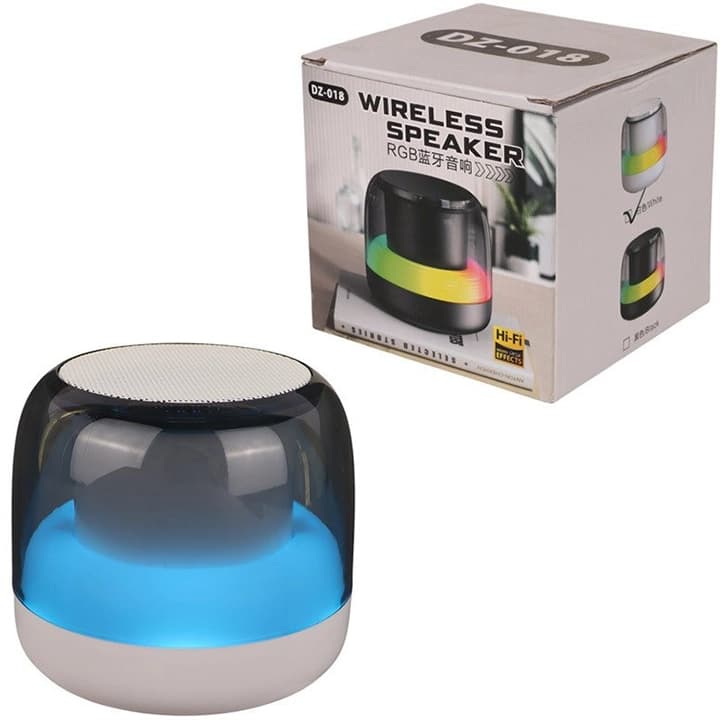 اسپیکر بلوتوثی با نور RGB قابل حمل DZ-018 — تصویر ۸