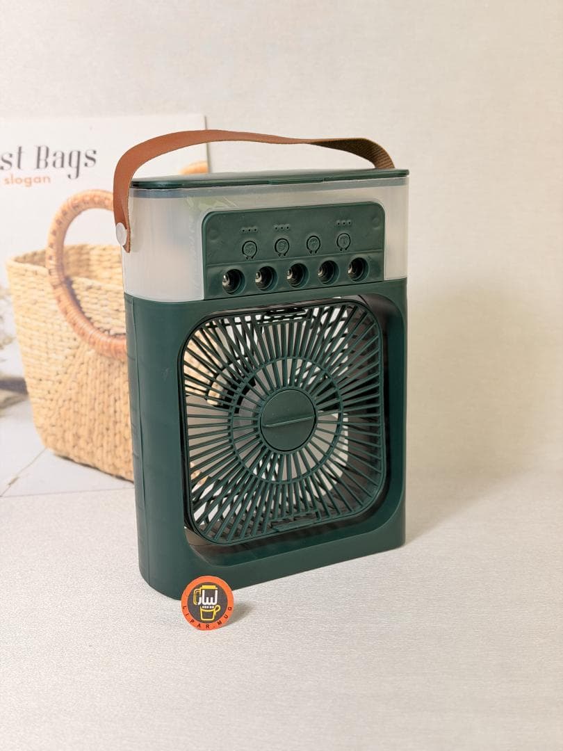 پنکه رومیزی مه پاش تایمر دار AIR COOLER FANکد 7422 — تصویر ۷
